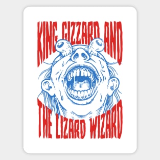 King Gizzard & Lizard Wizard - Graphic Fanmade Magnet